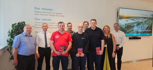 Sikeres szakmai vizsga a Coloplast-MSZC szervezésében